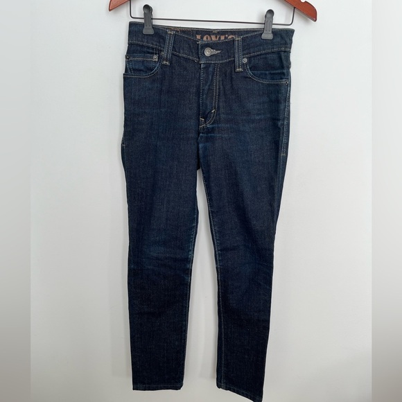 Levi's 510 Men's Super Skinny Jeans  size 28 Dark Blue - Picture 2 of 7